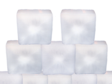 Glace en blocs de 2 kg alimentaire